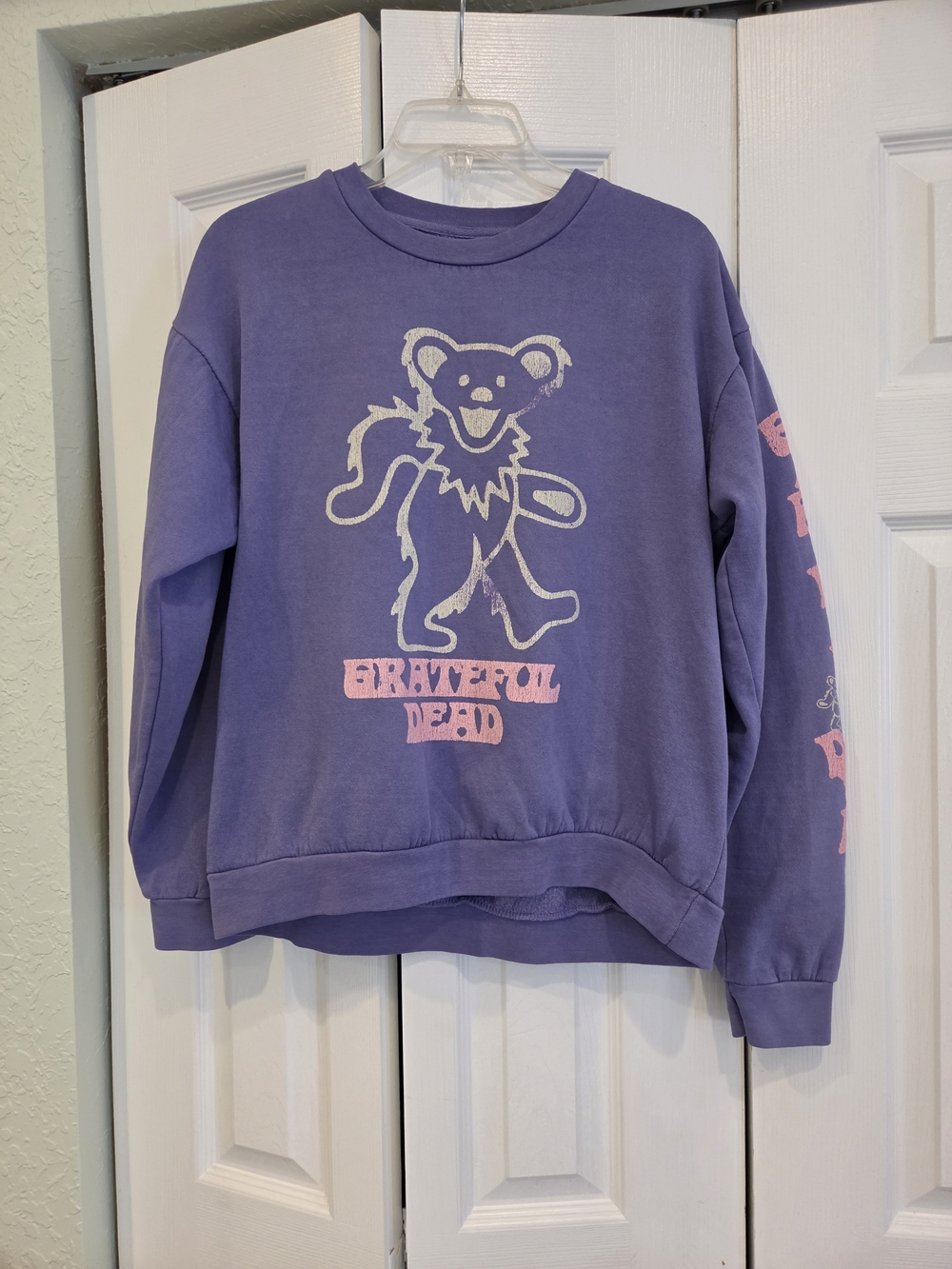Ripple Junction Lavender Grateful Dead Graphic Sweatshirt - Picture 2 of 5